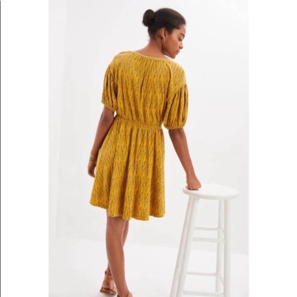 NWT Anthropologie Daily Practice Yellow Dress - Picture 3 of 7